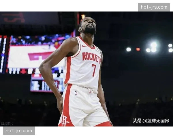 杜兰特加盟火箭后真实命中率54%，关键球能力弥补阵地战短板